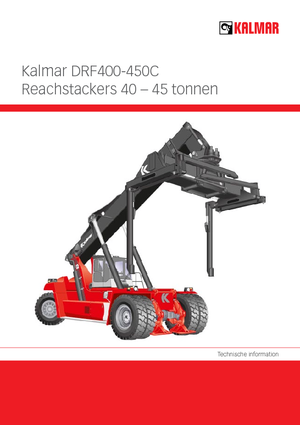 Reach stacker Kalmar DRF 400-60 C5