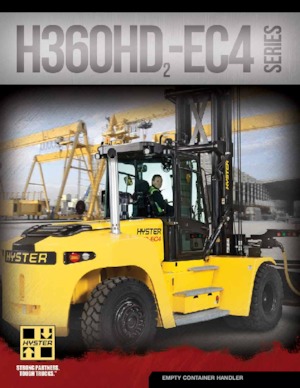 Rough Terrain Forklifts Hyster H360HD2-EC4