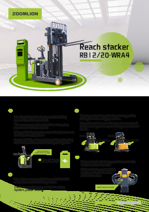 Reach stacker Zoomlion RB12-WRA4