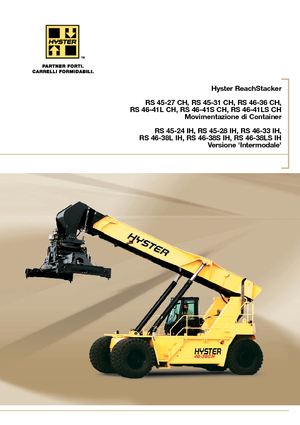 Reach stacker Hyster RS46-36 CH