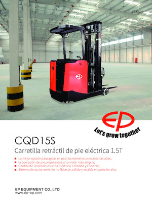 Elektrikli reach kamyonları EP CQD15S