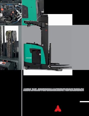 Elektrikli reach kamyonları Mitsubishi ESR18N2