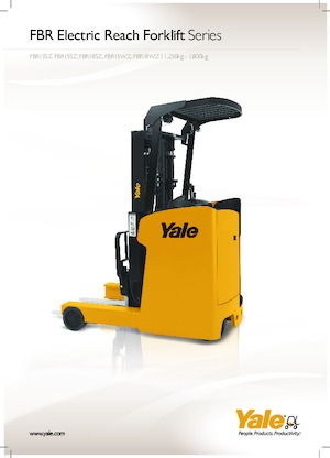 Reach Trucks Yale FBR15SZ