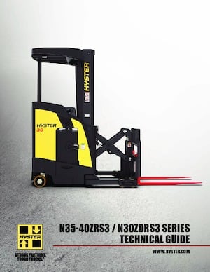 Elektrikli reach kamyonları Hyster N30ZDRS2