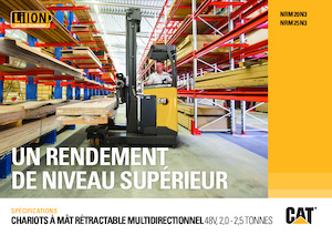 Reach Trucks Caterpillar NRM25N3