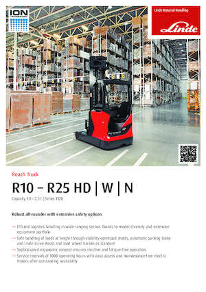 Reach Trucks Linde R16N HD