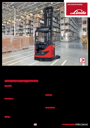 Reach Trucks Linde R16HD MATIC config. 3 