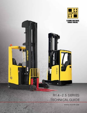 Elektrikli reach kamyonları Hyster R1.4