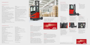 Reach Trucks Linde R16G Std.