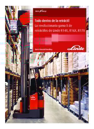 Reach Trucks Linde R14X triplex