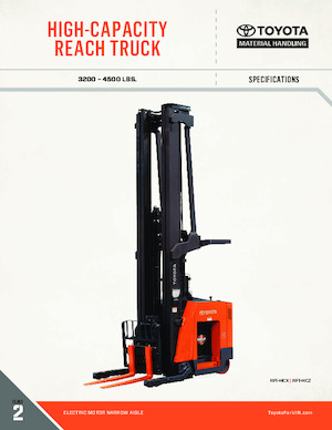 Reach Trucks Toyota RF1-HC2Z32