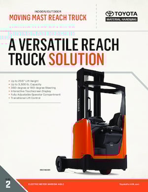 Reach Trucks Toyota RRE 160 HR