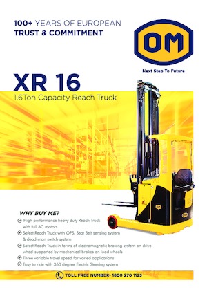 Elektrikli reach kamyonları OM XR 16 N