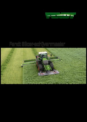 Rear-mounted mowers - disc with conditioner Fendt Slicer 3160 TLX RC