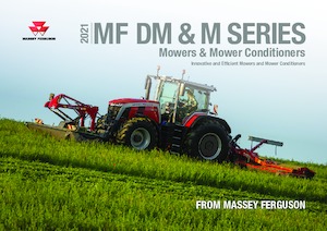 Rear-mounted mowers - disc without conditioner Massey Ferguson DM357