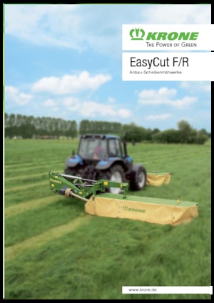 Rear-mounted mowers - disc without conditioner Krone EasyCut R 400