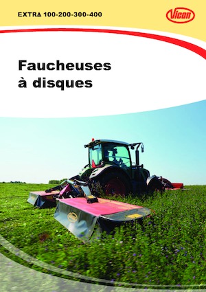 Rear-mounted mowers - disc without conditioner Vicon Extra 340
