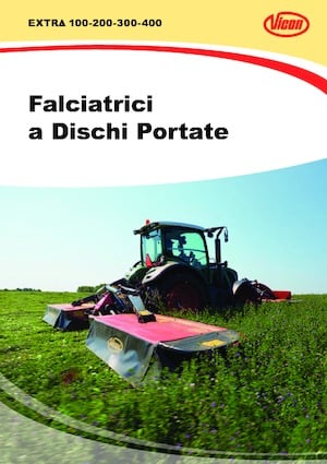 Rear-mounted mowers - disc without conditioner Vicon Extra 340