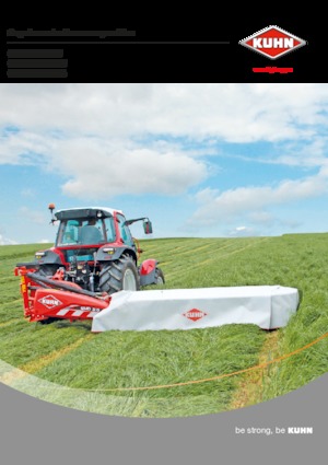 Arka monteli biçme makinesi diski klima olmadan Kuhn GMD 315 FF