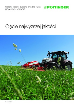 Arka monteli biçme makinesi diski klima olmadan Pöttinger NovaCat 352 CF