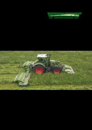 Arka monteli biçme makinesi diski klima olmadan Fendt Slicer 3280 ISL