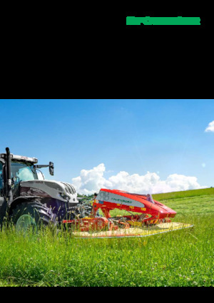 Rear-mounted mowers - disc with conditioner Pöttinger NovaCat 262 RC