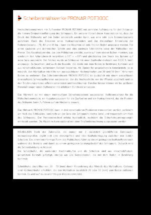 Rear-mounted mowers - disc with conditioner Pronar PDT 300 C