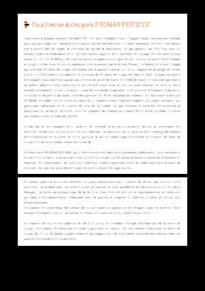 Rear-mounted mowers - disc with conditioner Pronar PDT 300 C