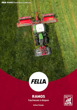 Rear-mounted mowers - disc with conditioner Fella Ramos 2650 TLX-KC