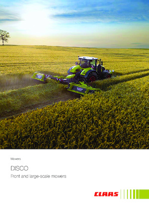 Rear-mounted mowers - disc without conditioner Claas Disco 1010 Comfort