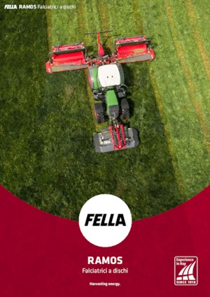 Rear-mounted mowers - disc without conditioner Fella Ramos 350