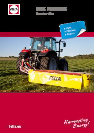 Rear-mounted mowers - disc without conditioner Fella SM 208 InLine