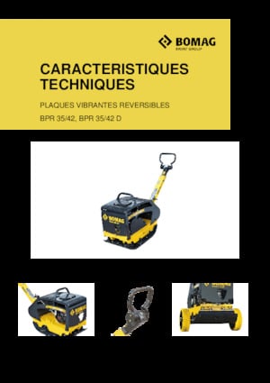 Reversible Vibratory Plate Compactors Bomag BPR 35/42