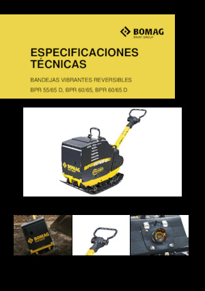 Reversible Vibratory Plate Compactors Bomag BPR 60/65