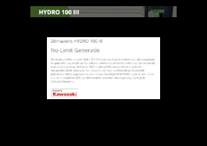 Binilebilir Çim Biçme Makineleri ve Bahçe Traktörleri Etesia HYDRO 100 III