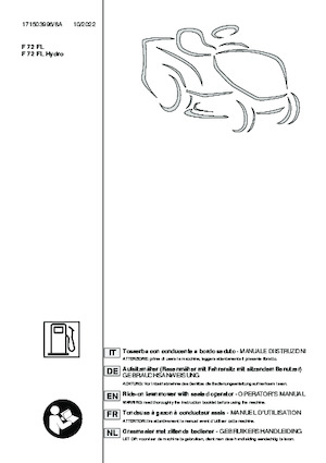 Binilebilir Çim Biçme Makineleri ve Bahçe Traktörleri Mountfield MTF 72H