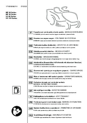 Binilebilir Çim Biçme Makineleri ve Bahçe Traktörleri Mountfield MTF 84H