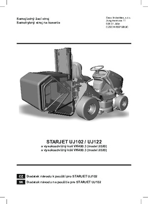 Binilebilir Çim Biçme Makineleri ve Bahçe Traktörleri SECO Starjet P6 4x4 Pro