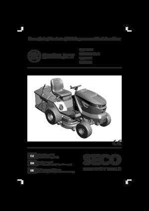 Binilebilir Çim Biçme Makineleri ve Bahçe Traktörleri SECO Starjet P6 4x4 Pro