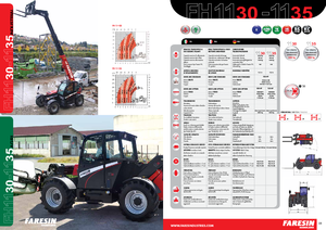 Telehandlers Faresin Handlers 11.35