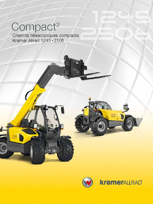 Teleskopik yükleyiciler Kramer 1245
