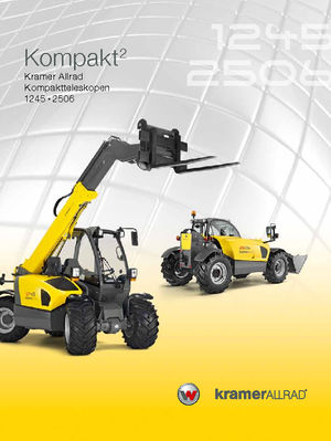 Teleskopik yükleyiciler Kramer 1245