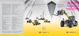 Telehandlers Kramer 3307