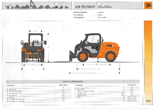 Teleskopik yükleyiciler JCB 515-40