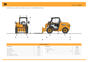 Telehandlers JCB 520-40