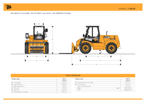 Telehandlers JCB 520-50