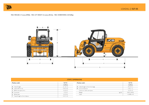 Telehandlers JCB 527-55
