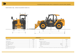 Telehandlers JCB 531-70