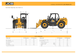 Telehandlers JCB 531-70