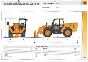 Telehandlers JCB 535-125
